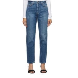 GRLFRND Button Fly Devon High Waist Ankle Boyfriend Jeans Lead Me Back Size 26